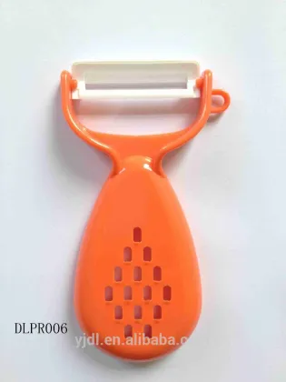 5 inch Orange zirconia ceramic kitchen apple peeler