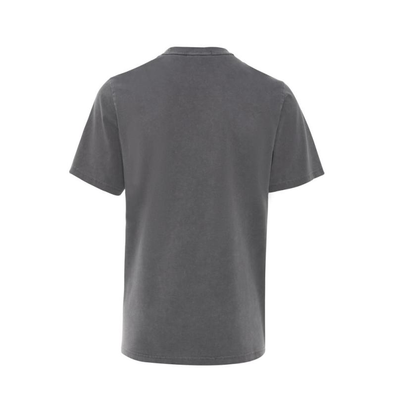 Grey short-Sleeved Men's Top