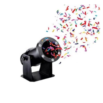 1500W RGB LED Confetti Cannon Machine for Stage Effects and Weddings