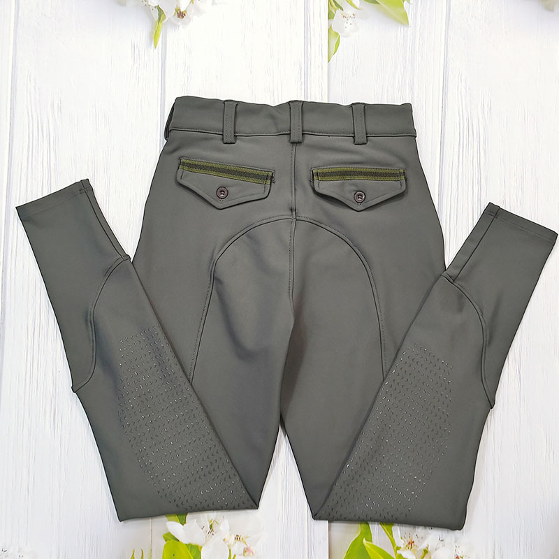 Pantalones de ropa ecuestre de silicona de alta calidad para niños