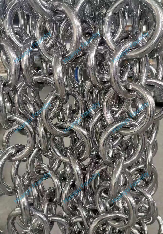 Svařované řetězy z niklové slitiny