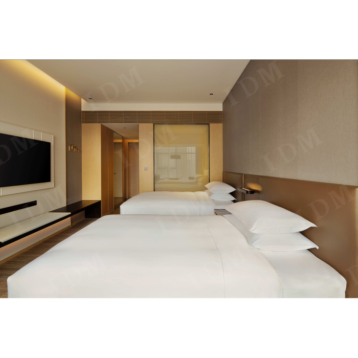 Móveis de hotel de design moderno para quarto de luxo