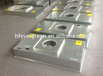 Low noise fiberglass media Fan Filter Unit-remove odor