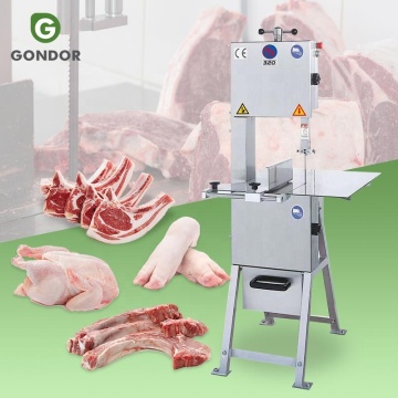 Auto Wide Table Meat Grinder with Mincer for Big Sheep Pork Bone Cutting