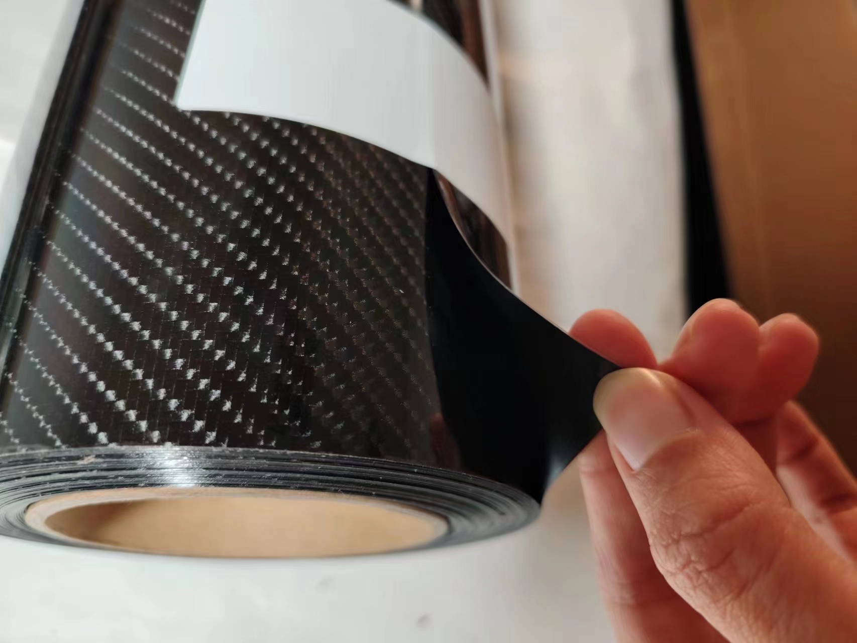 PET 6D Carbon Fiber Car Vinyl Wrap Film
