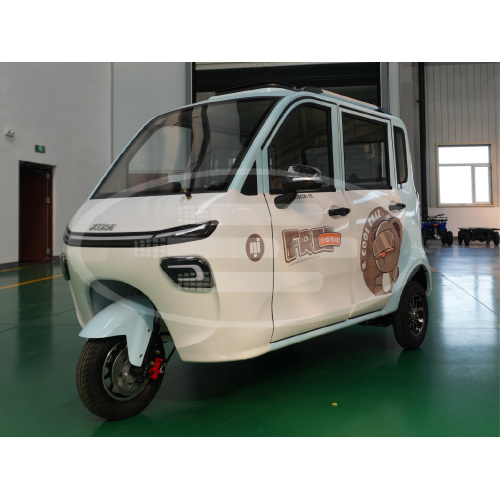 Electric tricycle na may back seat