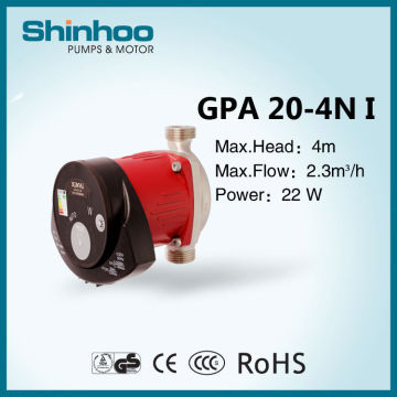 20-4N GPA High Efficiency A-class Energy-saving Circulation Heating Pump