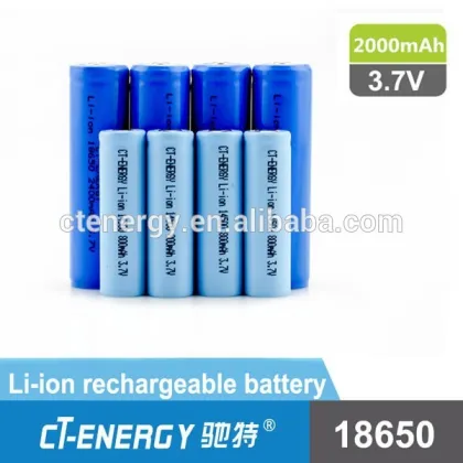 CT-ENERGY battery 18650 3.7V lithium ion Rechargeable Battery
