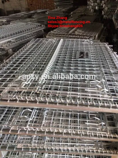 Container Cage foldable warehouse/storage cage/good quality