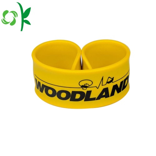 Layer High-end Slap Bracelet Wspaniałe kolorowe silikonowe paski