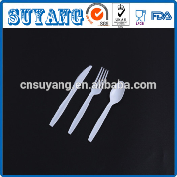 Medium Weight PS Plastic Cutlery, Kinfe Fork Spoon