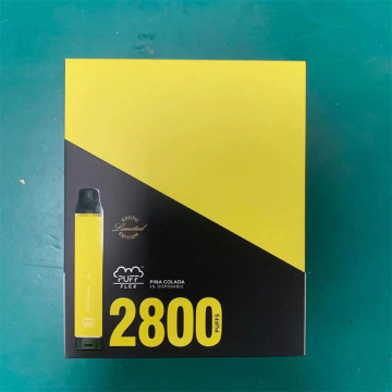 Engångsspodenhet puff flex 2800 puffar e-cigarett