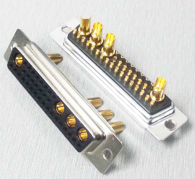 Power Combo D-sub Male 36W4 Solder Staking