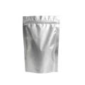 Black ziplock aluminum foil bag