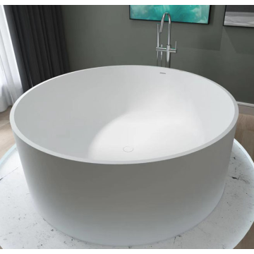 White Circular Pure Acrylic Bathtub Lowes