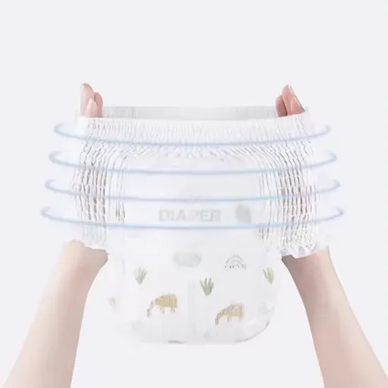 High Grade Disposable Baby Pull-Up Diapers