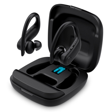 Touch Control Bluetooth Earbuds Earphones with LED Battery