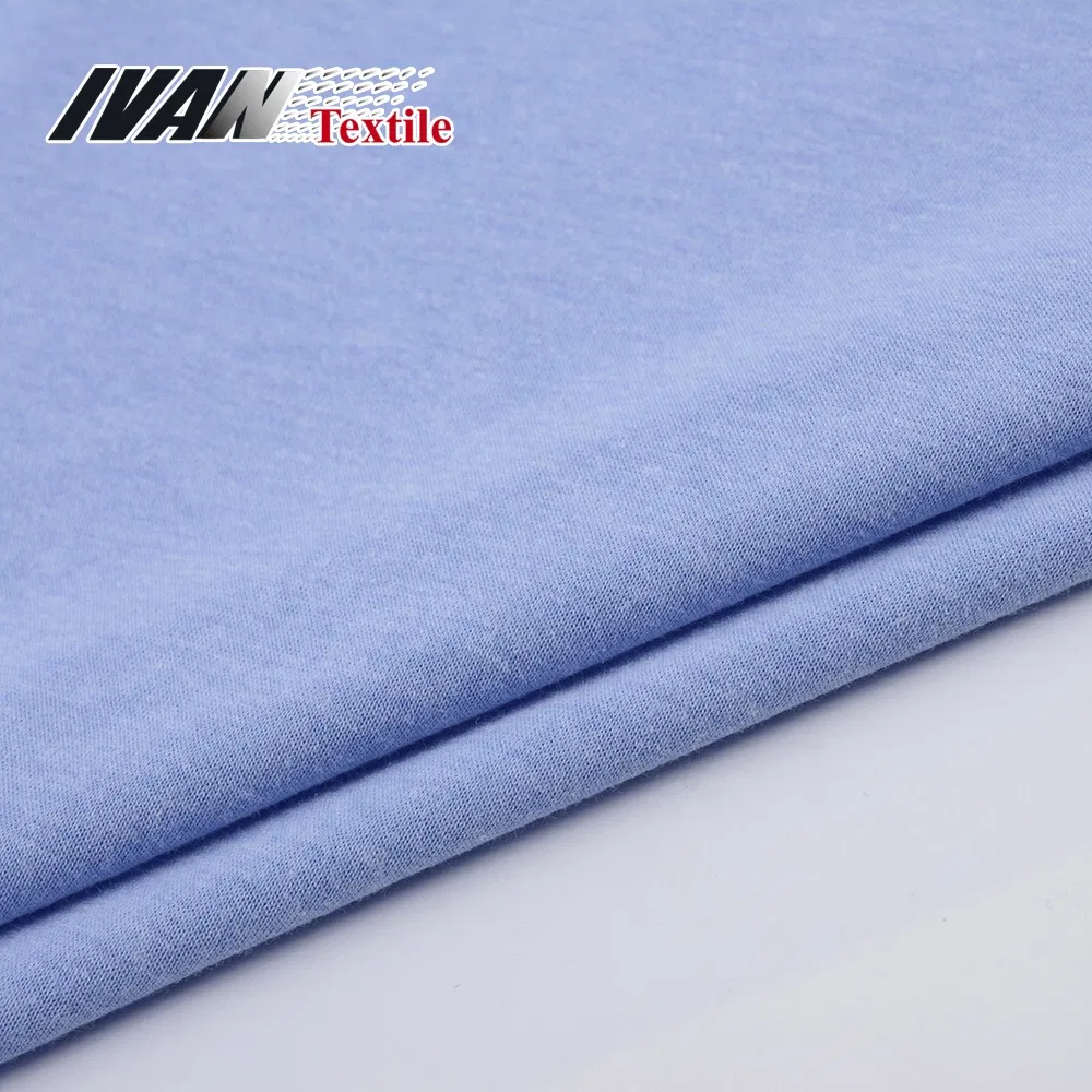 Tc ถักผ้าเจอร์ซีย์ธรรมดาสำหรับเสื้อเชิ้ต