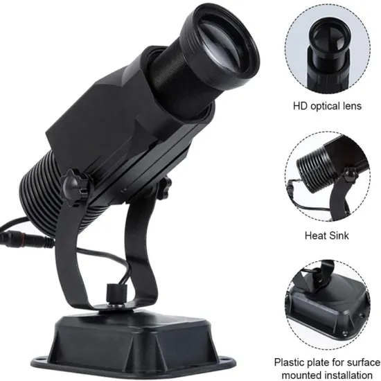 Customized LED Gobo Light - 25W Rotating Logo Projector for Outdoor Advertising