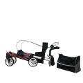 European Style Portable Aluminum Upright Rollator