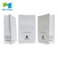 biologisch afbreekbare hersluitbare zwarte koffieverpakkingen 1kg met klep