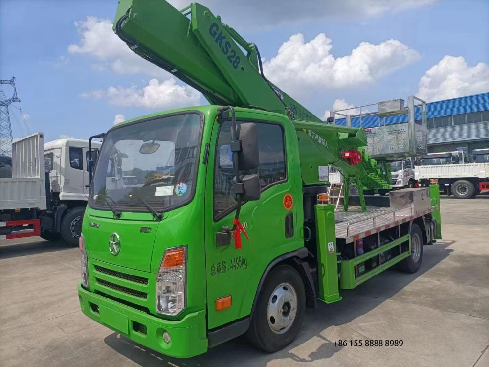 Dayun 28 Meters High Altitude Work Truck 10 Jpg