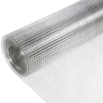 304 Stainless Steel Galvanized Wire Mesh: 1x1 Electro Galvanize Square Matting for Mice, Small 100x100 GI Mining Use