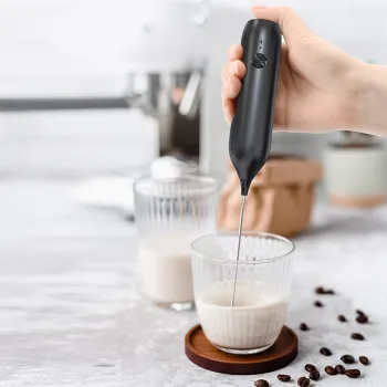 Yibao Powerful Milk Frother Whisk - Electric Drink Mixer for Coffee with Customized Logo