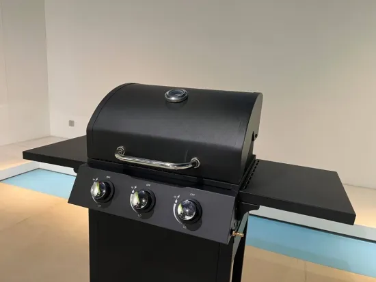 3 Burners Liquid Propane Gas Grill, Barbecue Grill for Patio Garden Picnic