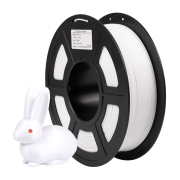 Isanmate Buena resistencia al vacío Empaque blanco Color PETG Filamento 1.75 mm USA 1 kg para impresora 3D