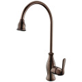 European Gold Single Handle Swivel Brass Sink Faucet