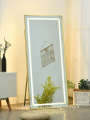 Rectangular bathroom vanity led smart shape Decorative dressing illuminated wall mirror