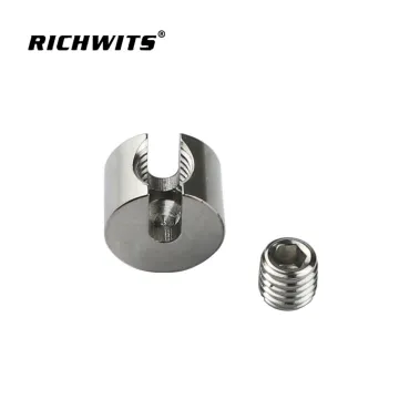 Custom manufacture adjustable stainless steel clip wire rope clamp