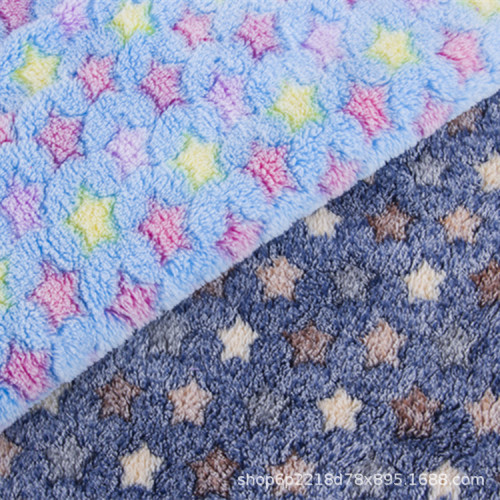 100% Polyester Double-Sided Burnout Velvet Fabric