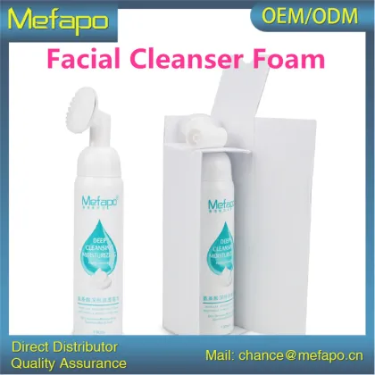 OEM/ODM Whitening Facial Foam Cleanser Gentle Foaming Facial Cleanser