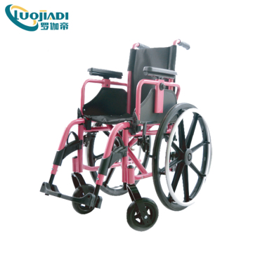 Hospital Furniture Steel Manual Foldable Wheelchair