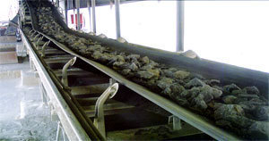acid and alkali-resistant rubber conveyor belt