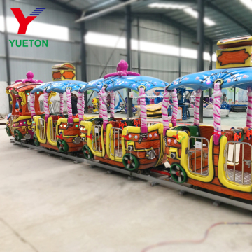Yueton High-Quality Pirate Theme Electric Train for Kids' Amusement Parks