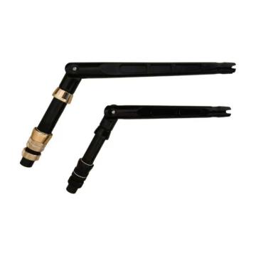Adjustable Deep Sea Trolling Rod with Bent Handle for Saltwater Fishing