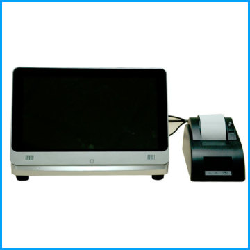 dual touch screen pos system from alibaba china