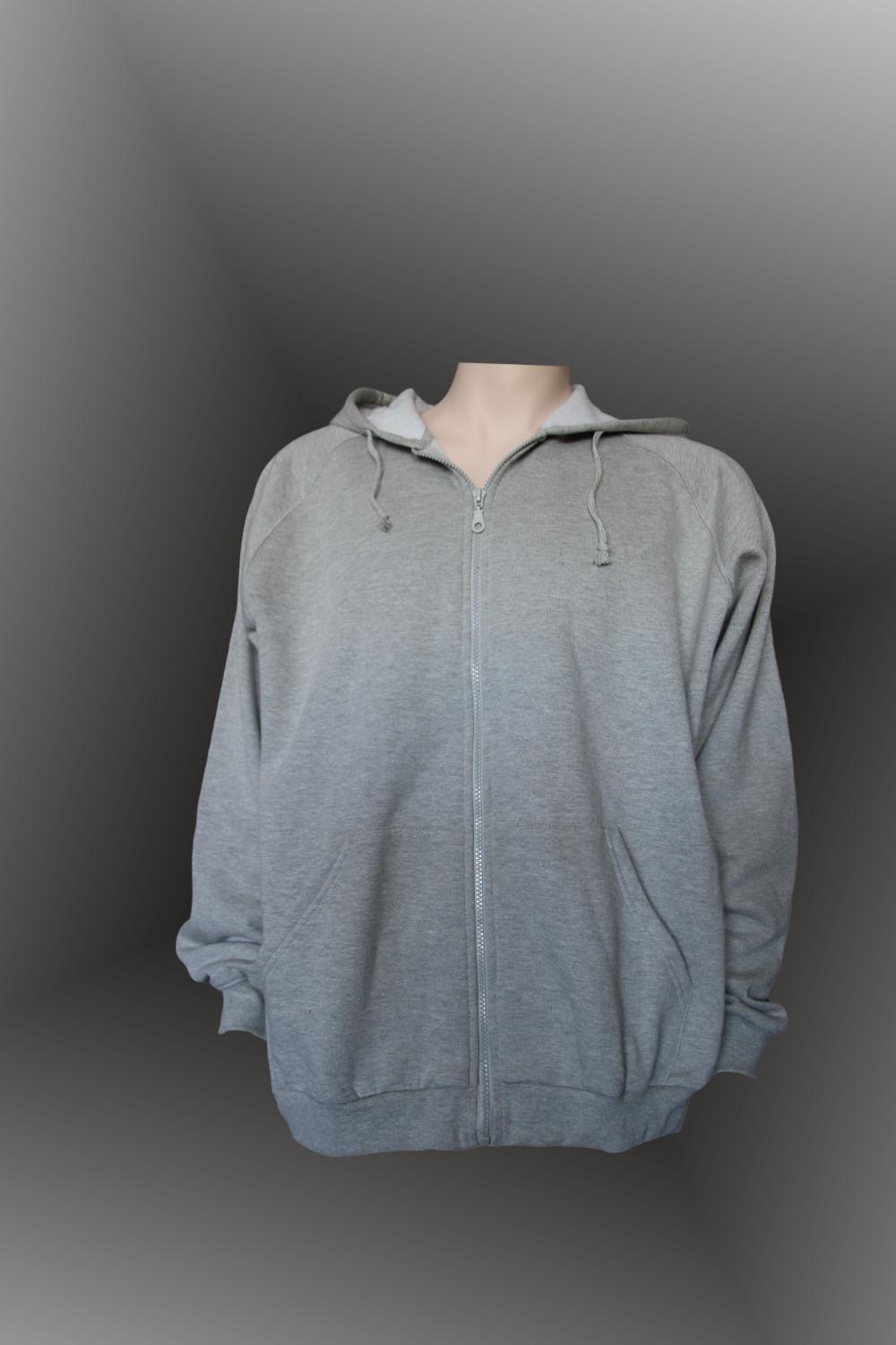 Fleece hoodie zip up