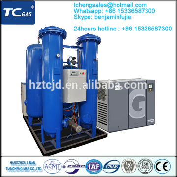 China Oxygen Machine with Simens PLC and Touch Screen System High Purity Top Quality