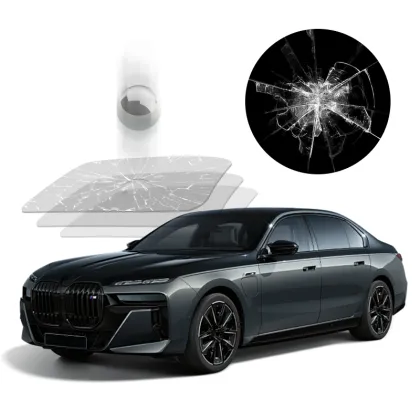 4Mil Safety Film Anti-Shatter Ultra Vision Window Tint Heat Rejection Polarized Car Film