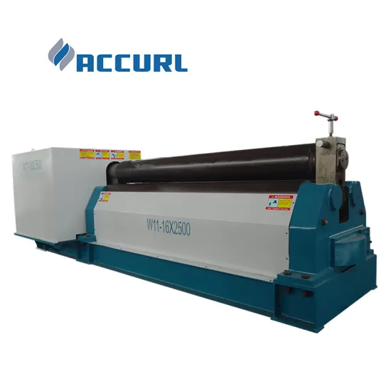 Electric 3-Roller Automatic Rolling Machine for Sheet Metal - W11-4*1500