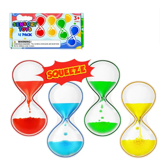 Non-Toxic Liquid Motion Bubbler: A New Type of Squeeze Sensory Toy for Calming and Stress Relief