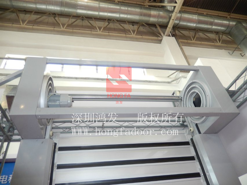 Spiral Aluminum High Speed Roller Shutter Door