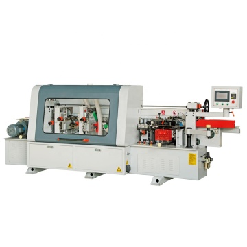 High Efficiency PLC Motor Low Power Consumption Edge Banding Machine for Furniture Wood