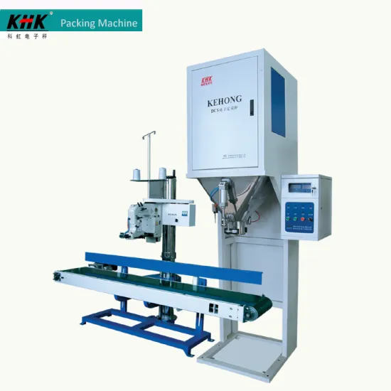 Semi-Automatic Rice Bag Packing Scale and Machine for 25kg/50kg