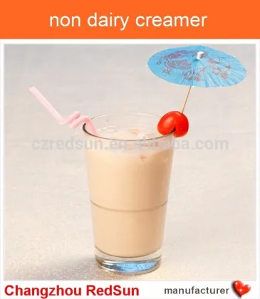 Bubble tea creamer powder
