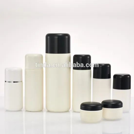 PE cosmetics body lotion bottle plastic containers